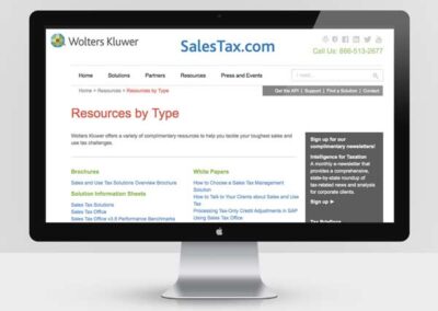 Salestax.com Redesign