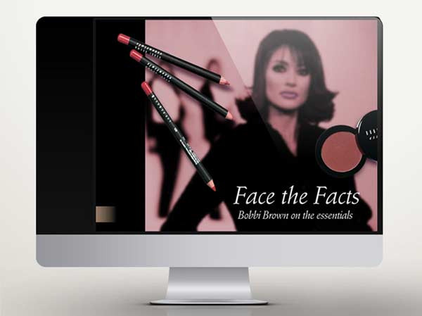 Bobbi Brown Cosmetics Interactive Promo